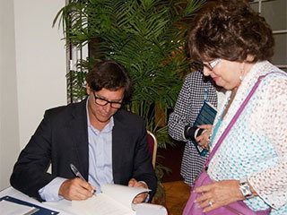 Robert Watson book signing